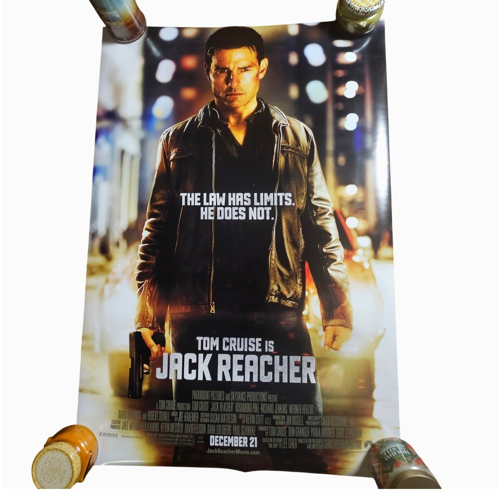 Jack Reacher 2012 Original Movie‎ Poster 27x40 Tom Cruise Rosamund Pike D/S